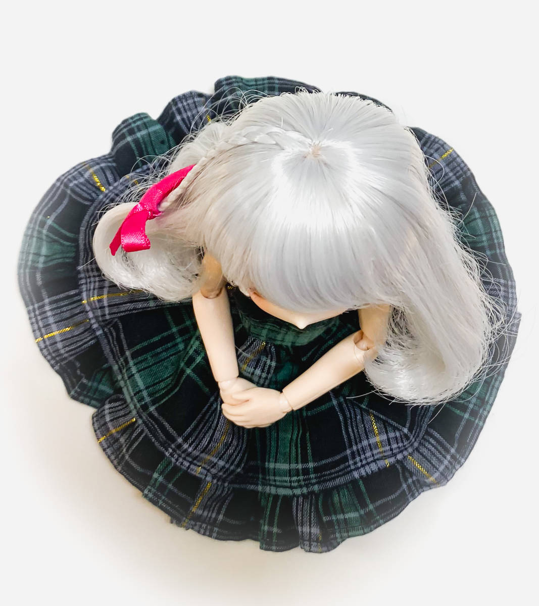 オビツドールヘッド M-01◆ペイントカスタヘッド+ワンピース_6