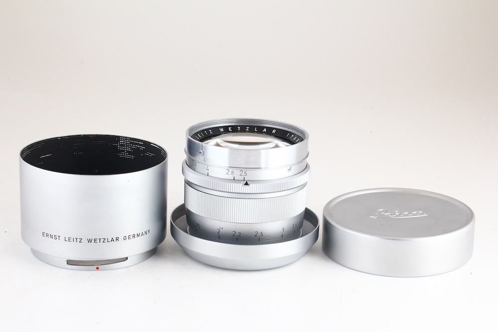 AB品] Leica HEKTOR 125mm F2.5＊ビゾ用＊純正付属品＊ヘクトール