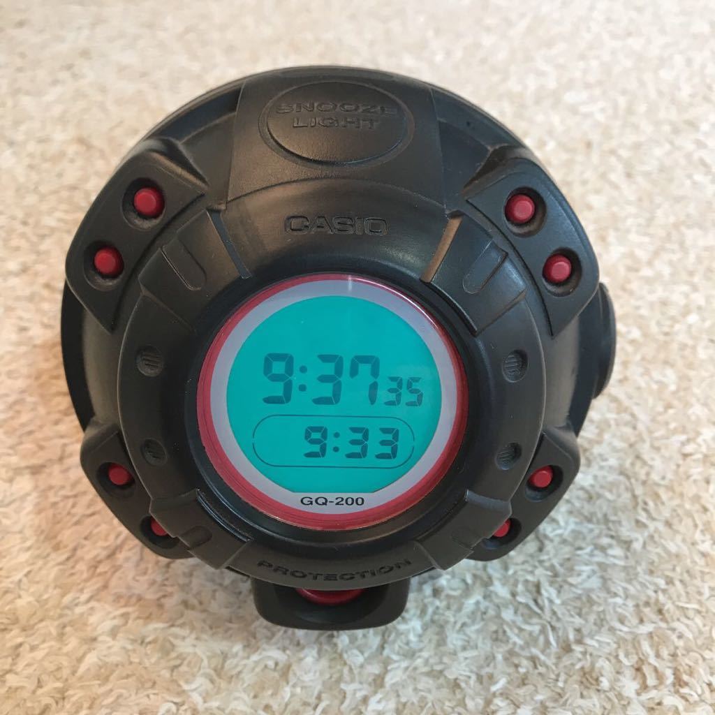 CASIO G-SHOCK GQ-200（目覚まし時計 ）