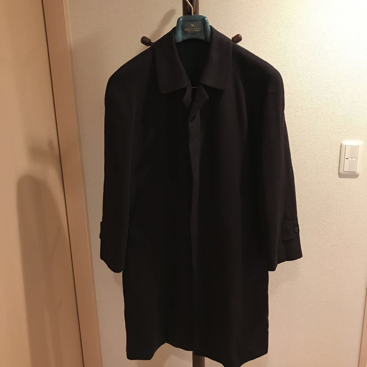 チェザーレ ガッティ Cesare Gatti カシミア100% ステンカラーコート 