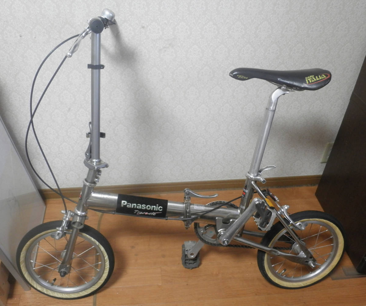 5引き半額 パナソニック トレンクル6500 黒帯　初期型　送料無料　チタンフレーム　14インチ