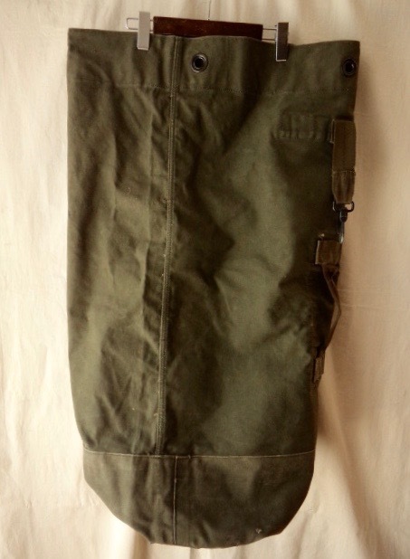 キャンバス ダッフルバッグ オリーブ 検：ビンテージ US Army 40s 50s 60s 70s ミリタリー_2