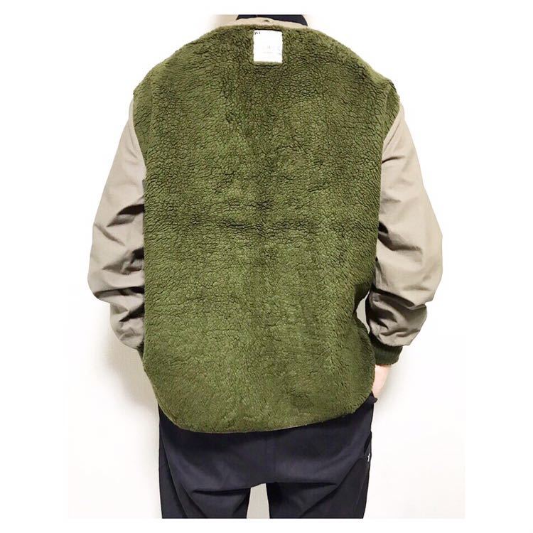 DUTCH ARMY オランダ軍 90s WAHLER製 オールド ボアライナー ジャケット オリーブ系 ミリタリー メンズ main image 1