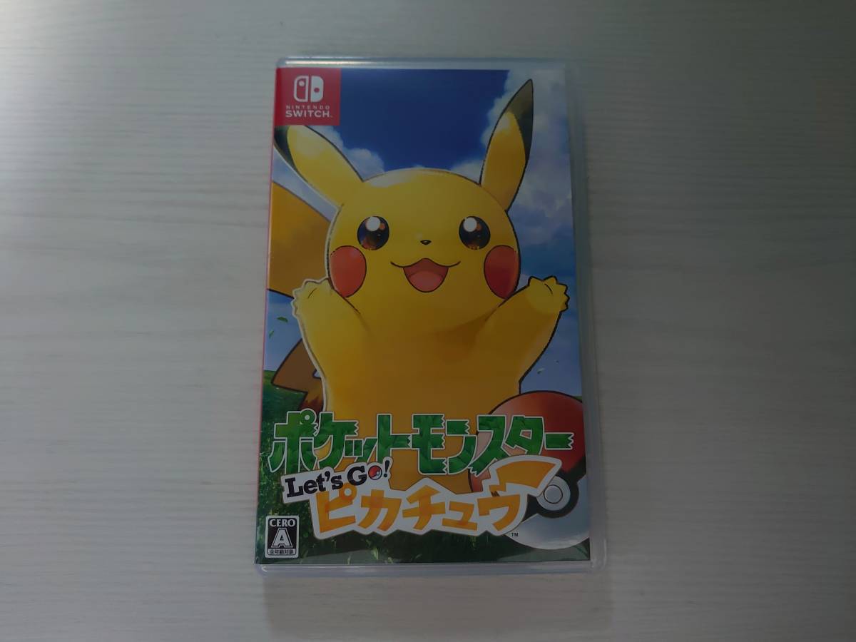ゲームソフト　ポケットモンスター Let's Go! ピカチュウ- Switch_1