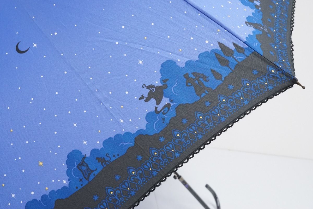 047 株 小川 Disney 傘 アラジン 夜空 ジーニー ジャスミン ジャンプ 60cm R 長傘 売買されたオークション情報 Yahooの商品情報をアーカイブ公開 オークファン Aucfan Com