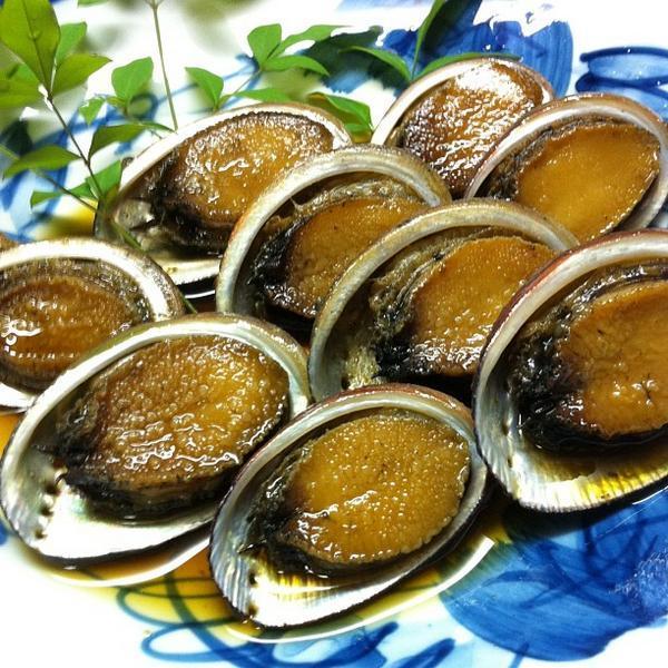 伊豆の美味しいトコブシ／とこぶし・１キロ、急速冷凍品　漁師直送です！#B