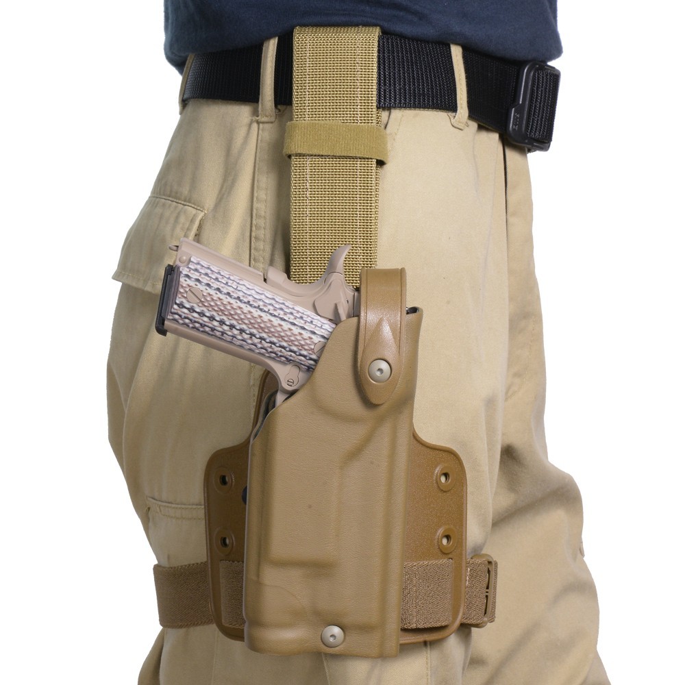 Safariland レッグホルスター アメリカ海兵隊仕様 M45A1+X300対応 CB