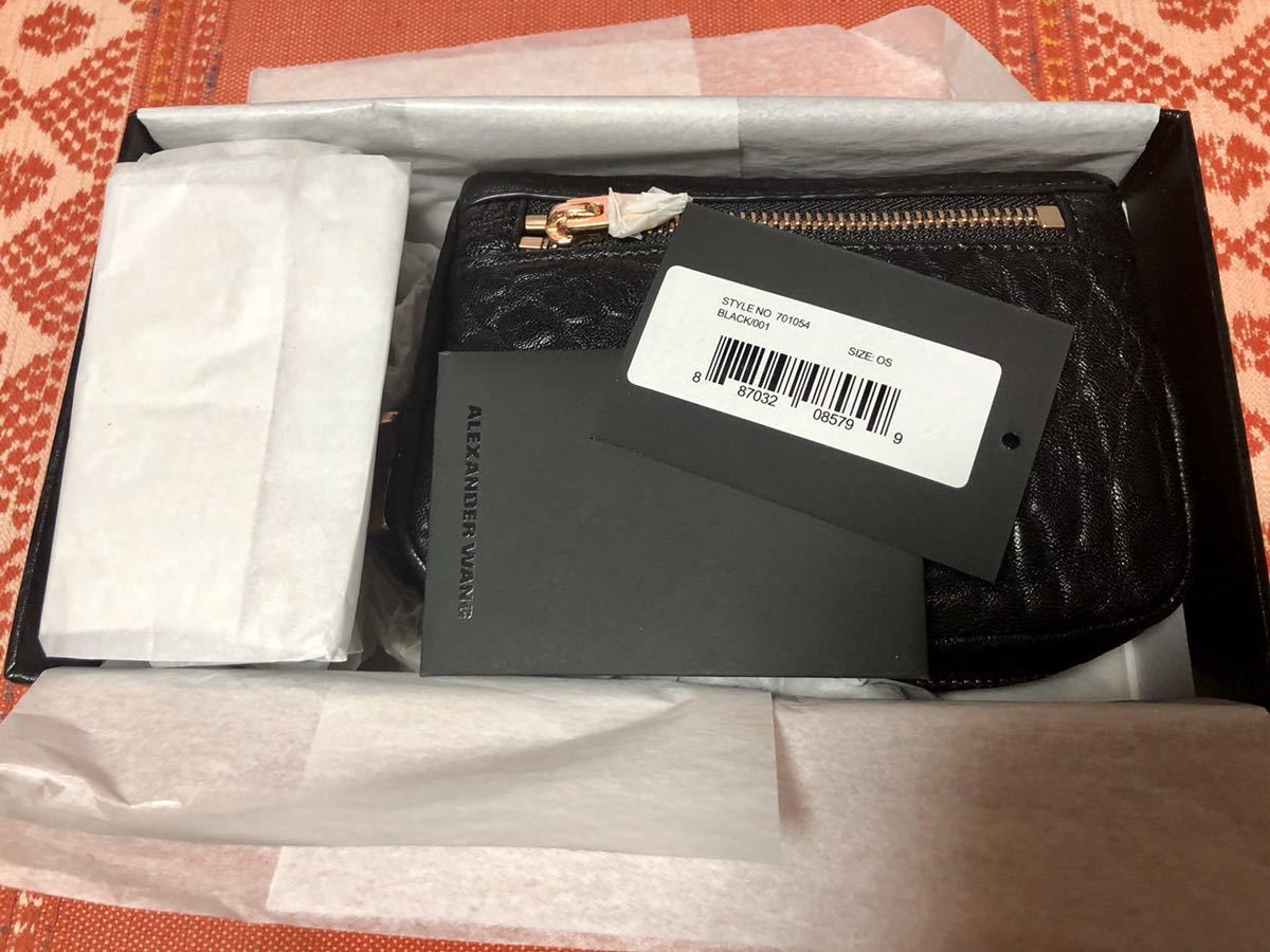 ALEXANDER WANG (アレキサンダーワン) レザーウォレットポーチ(小銭 