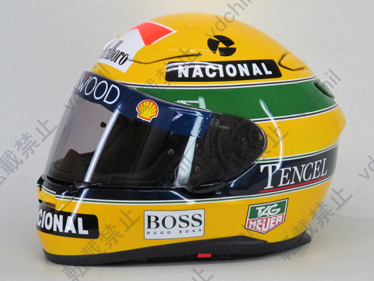 SHOEI アイルトン・セナ レプリカヘルメット レプリカ セナ RFD（M