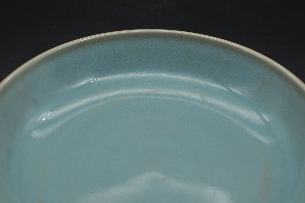 汝窯 鈞窯 陶芸 天青釉 宋時代 故宮鈞窯釉蓮花鉢 古びた蔵『宋 中国 皿