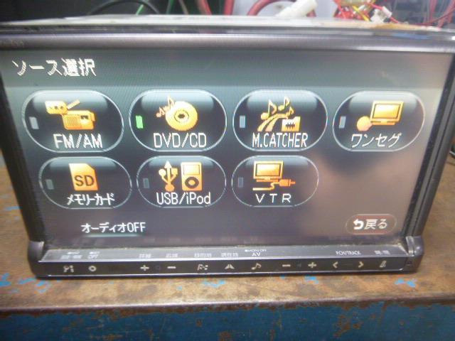 パレット外し　MK21S　SDナビ　クラリオン　NX310　スズキ純正カメラ付　