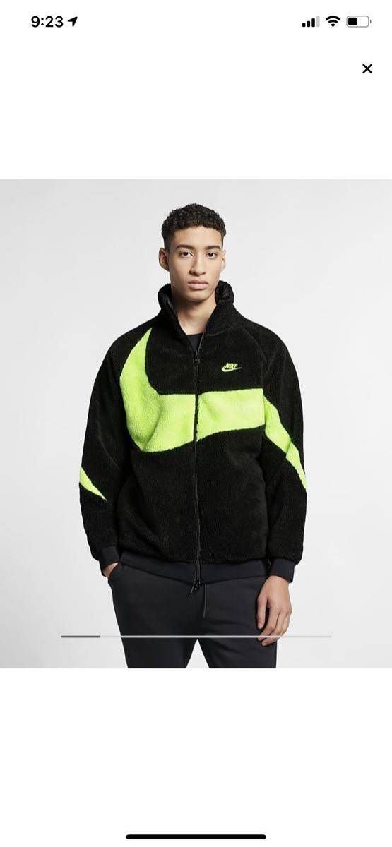 Nike Big Swoosh Boa Jacket XL ボアジャケット リバーシブル Jordan Supreme North