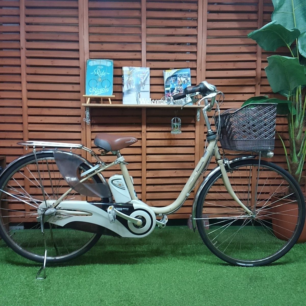 HOT，100%新品】 電動自転車 パナソニック ビビ DX サドル新品 26 