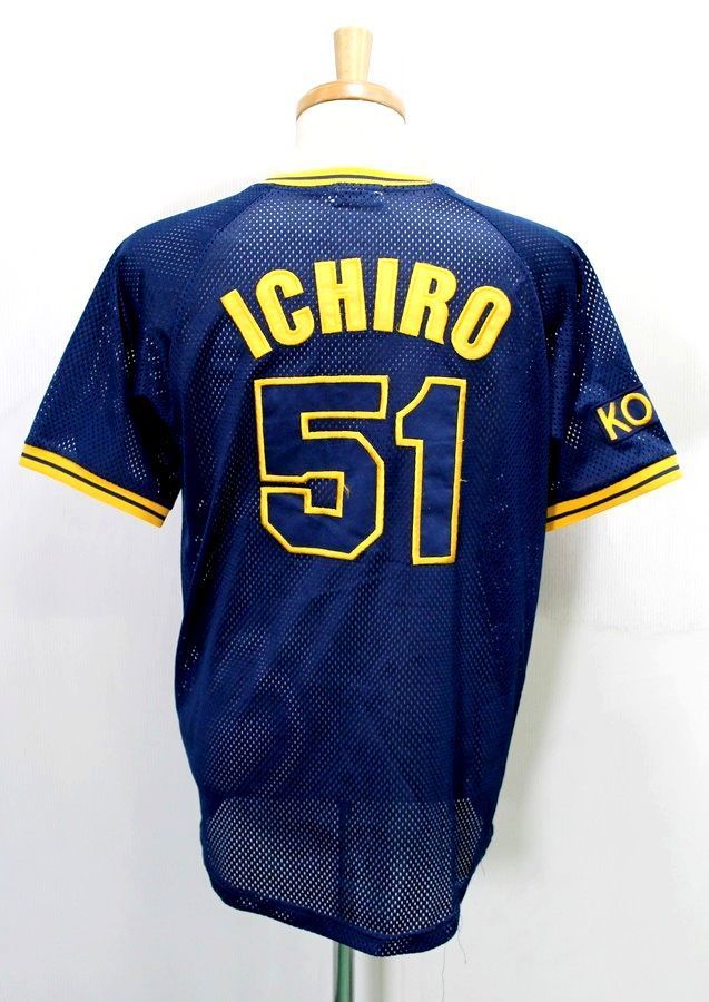 A177◇オリックスブルーウェーブ◇#51 イチロー ビジター ユニフォーム