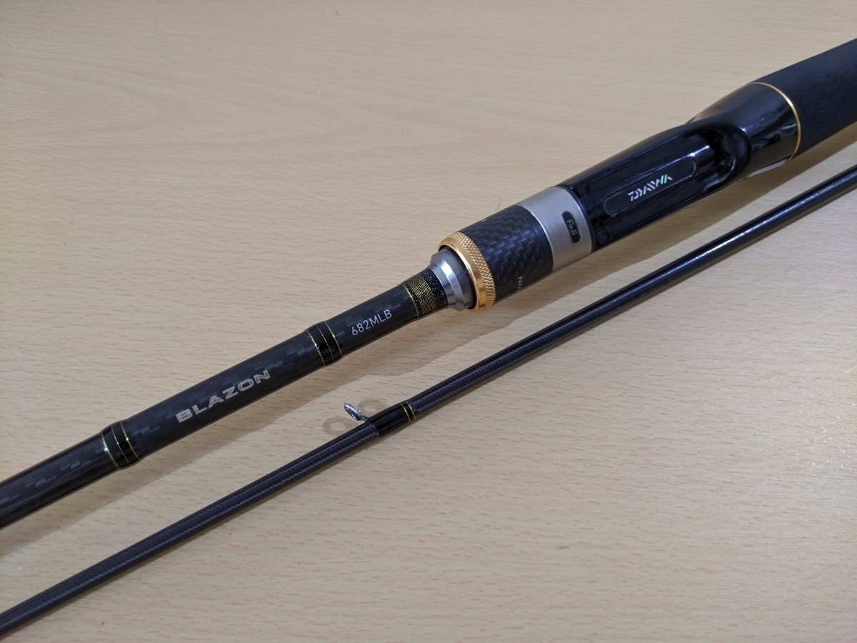 DAIWA BLAZON 682MLBベイトロッド 2ピース 人気良品!】DAIWA BLAZON