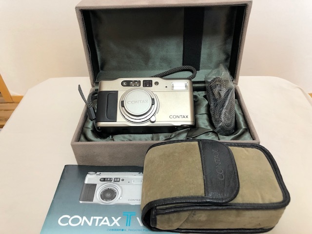 難有/ジャンク】CONTAX コンタックス TVS フィルムカメラ 箱付き