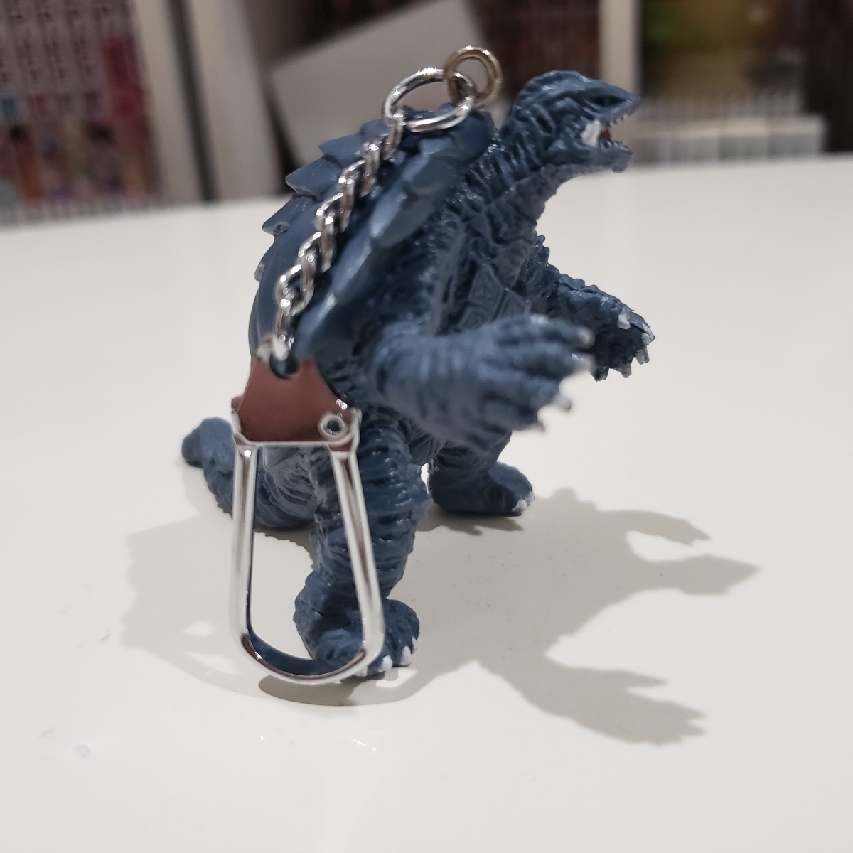 新品 未使用 キーホルダー 大怪獣 ガメラ 大映 特撮 キーチェーン 