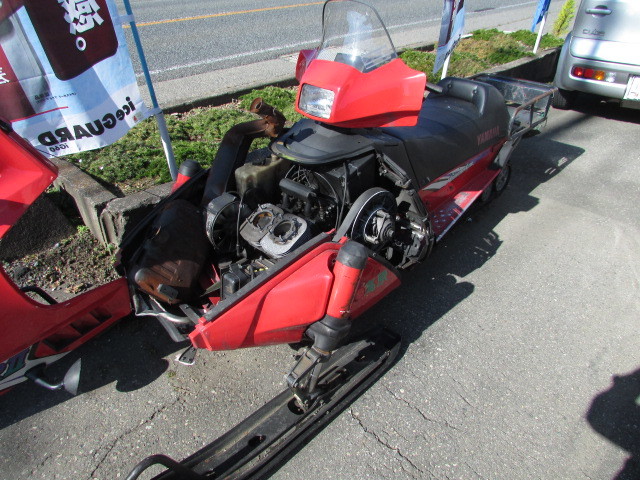 ヤマハ スノーモービル ジャンク 部品取り 引き取り限定(スノー  