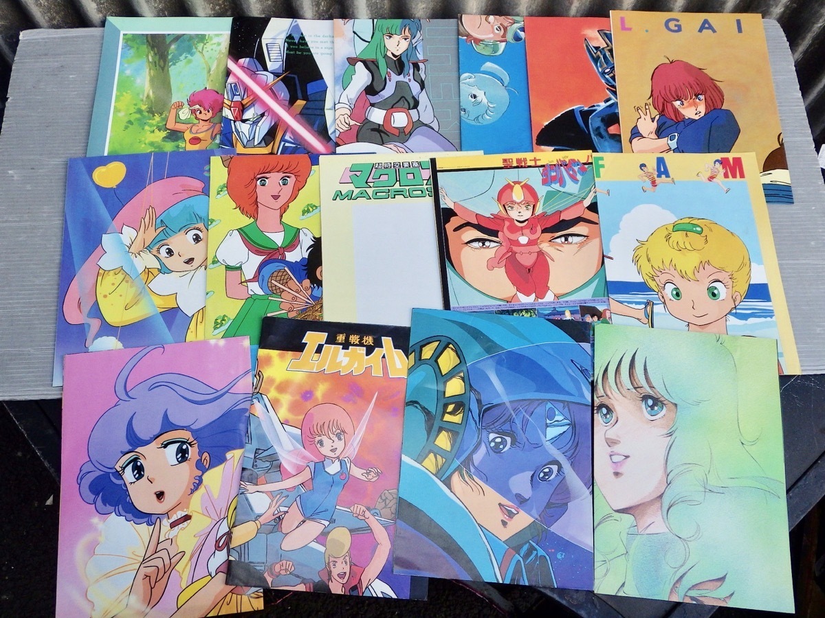 1980年代アニメ雑誌付録ポスター15枚セット Zガンダム バイファム マクロス ザブングル 安彦良和 ダンバイン エルガイム クリィミーマミ マクロス 売買されたオークション情報 Yahooの商品情報をアーカイブ公開 オークファン Aucfan Com