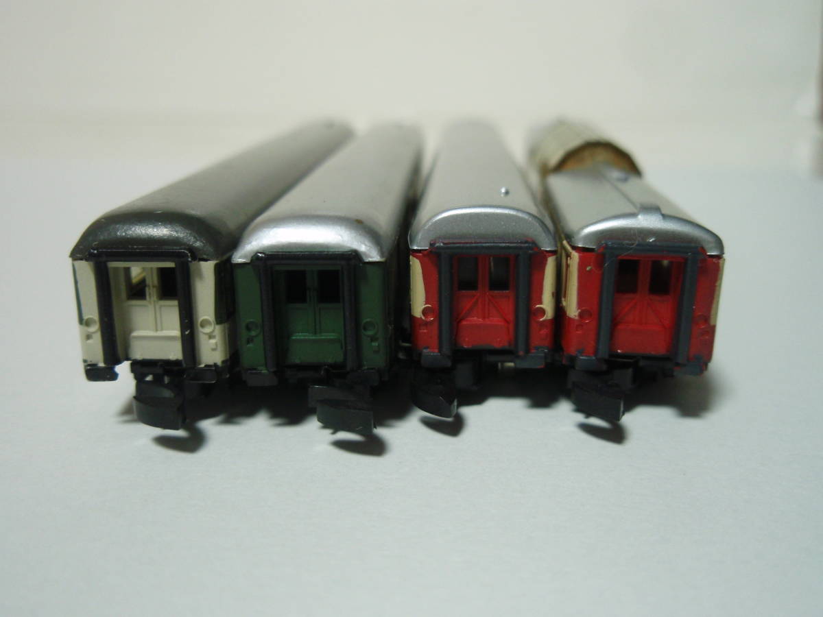 メルクリンミニクラブ Zゲージ DB TEE 客車5両 - メルクリン Zゲージ