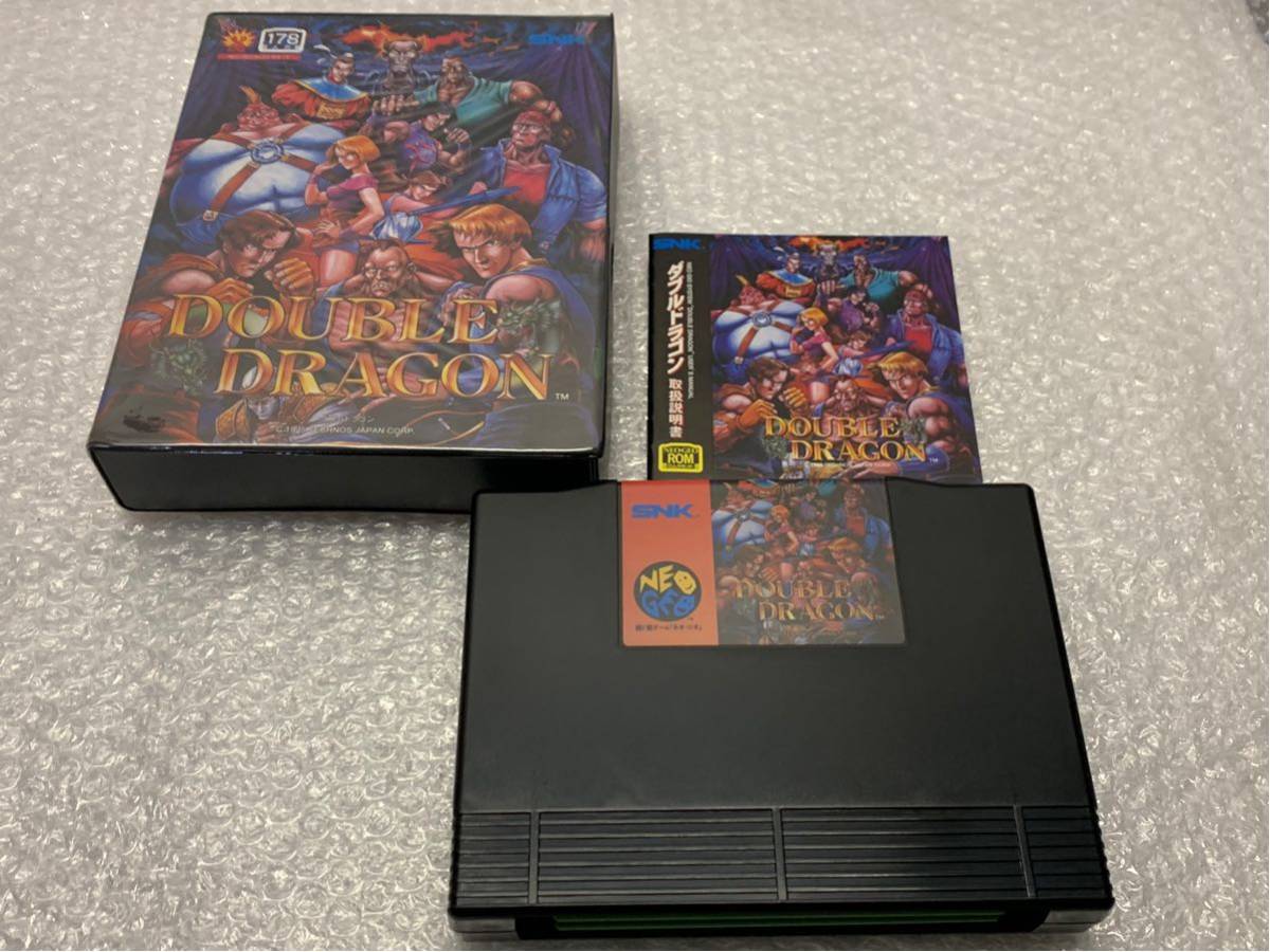 DOUBLE DRAGON ダブルドラゴン 希少 ネオジオ ゲームソフト 中古081 
