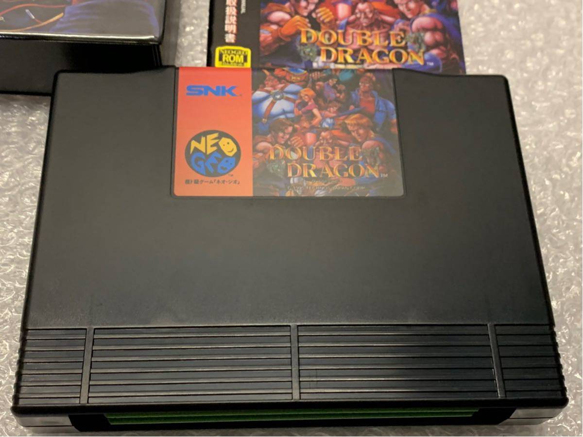 DOUBLE DRAGON ダブルドラゴン 希少 ネオジオ ゲームソフト 中古081 
