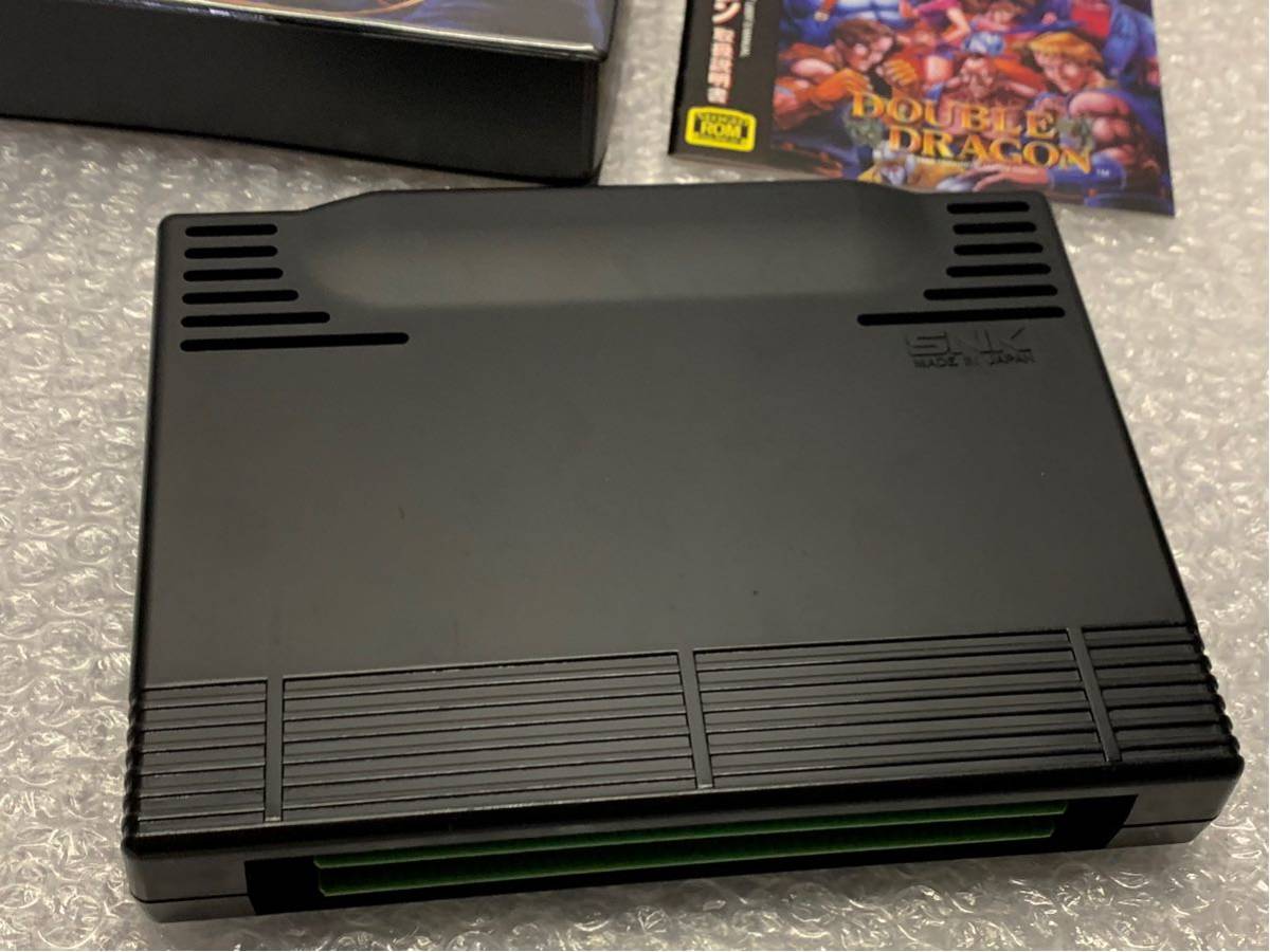 DOUBLE DRAGON ダブルドラゴン 希少 ネオジオ ゲームソフト 中古081 