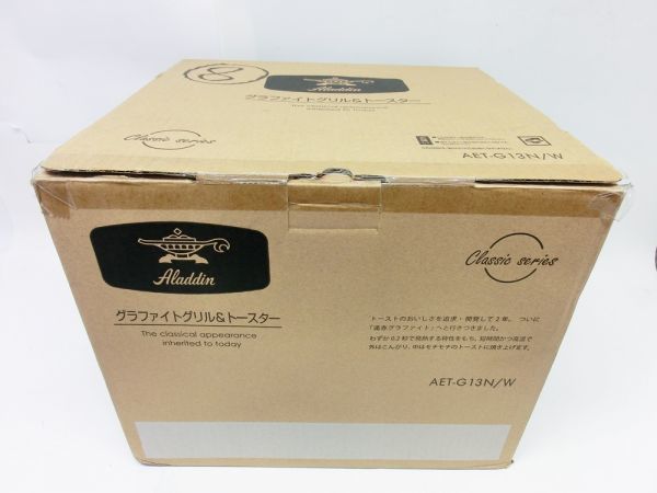 限定SALE，正規品 T07a009 S 同梱不可 アラジン グラファイトグリル＆トースター AET-G13N ホワイト 遠赤グラファイト 現状(トースター)｜売買されたオークション情報、yahooの商品情報をアーカイブ公開 - オークフ トースター