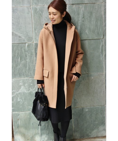 定価35200円*イエナ*メルトン＊フードコート＊キャメル SLOBE IENA 