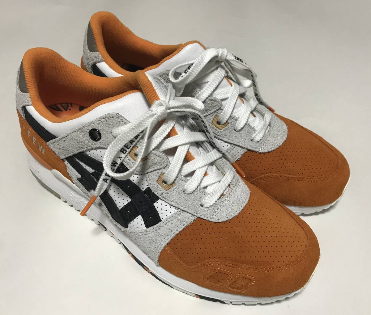 新品未使用 ASICS x AFEW x BEAMS GEL LYTE III ORANGE KOI アシックス 