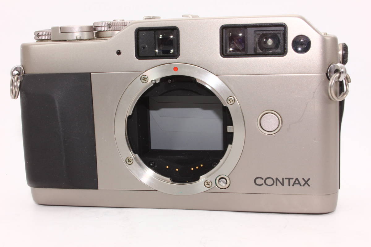 【極美品】Contax G1 レンジファインダー ボディ G1 Contax コンタックス グリーンラベル CONTAX | ボディ 35mm Green