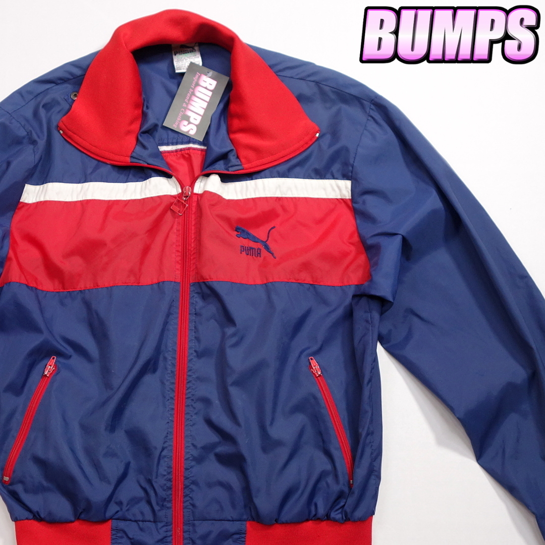 安い，新作登場 プーマ PUMA ナイロントラックジャケット メンズ M フルジップ 薄手 オールドスクール カジュアル アメリカ USA直輸入 古着 MNO-6-9-0022(ジャケット、上着)｜売買されたオークション情報、yahooの 男性用