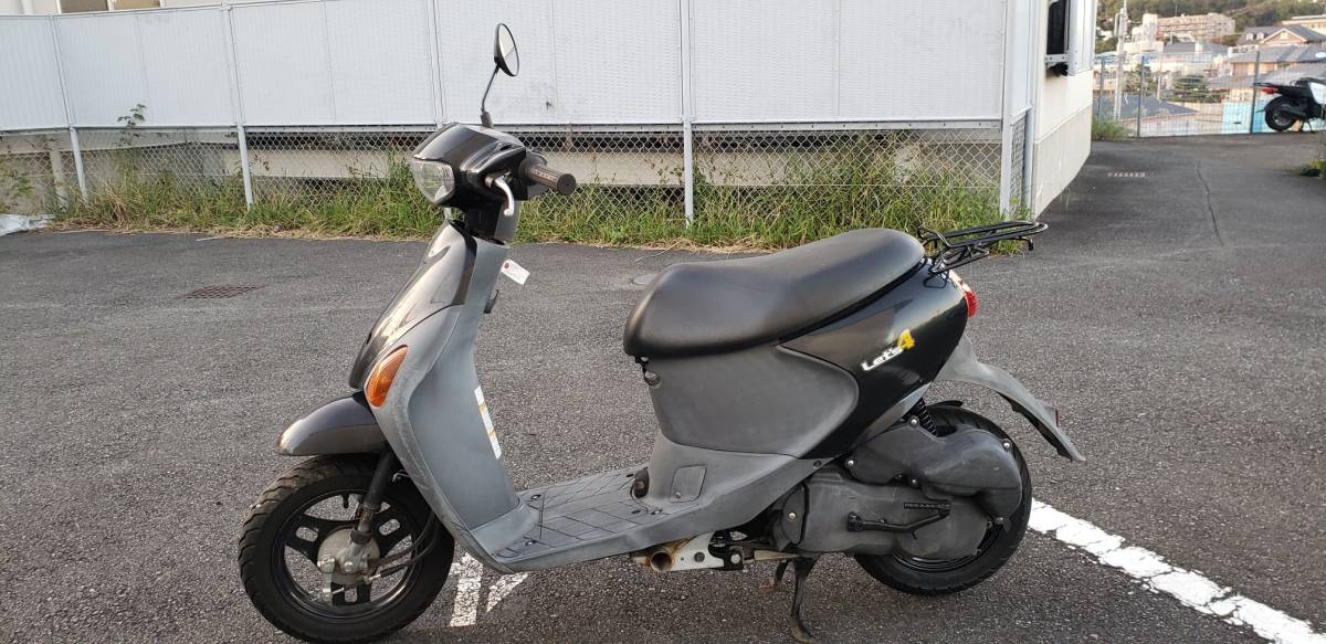 7609 スズキ レッツ4 CA45A 実動 良好 整備済み 原付バイク売ります！！ 7609 スズキ レッツ4 CA45A 実動 良好 整備済み 原付バイク売ります