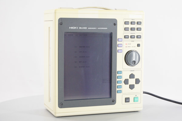 その他 HIOKI 8840 MEMORY HiCORDER DW]USED HIOKI 8840 MEMORY HiCORDER 8916*8 メモリーハイコーダー