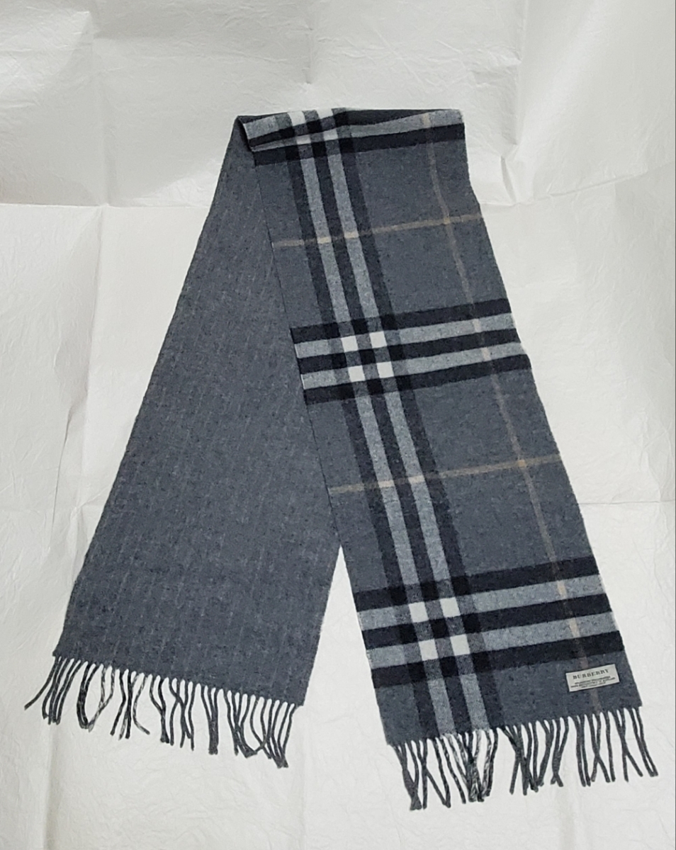 新品タグ付き✨ BURBERRY バーバリー マフラー ノバチェック ウール バーバリー BURBERRY マフラー タグ付 ノバチェック マフラーの通販