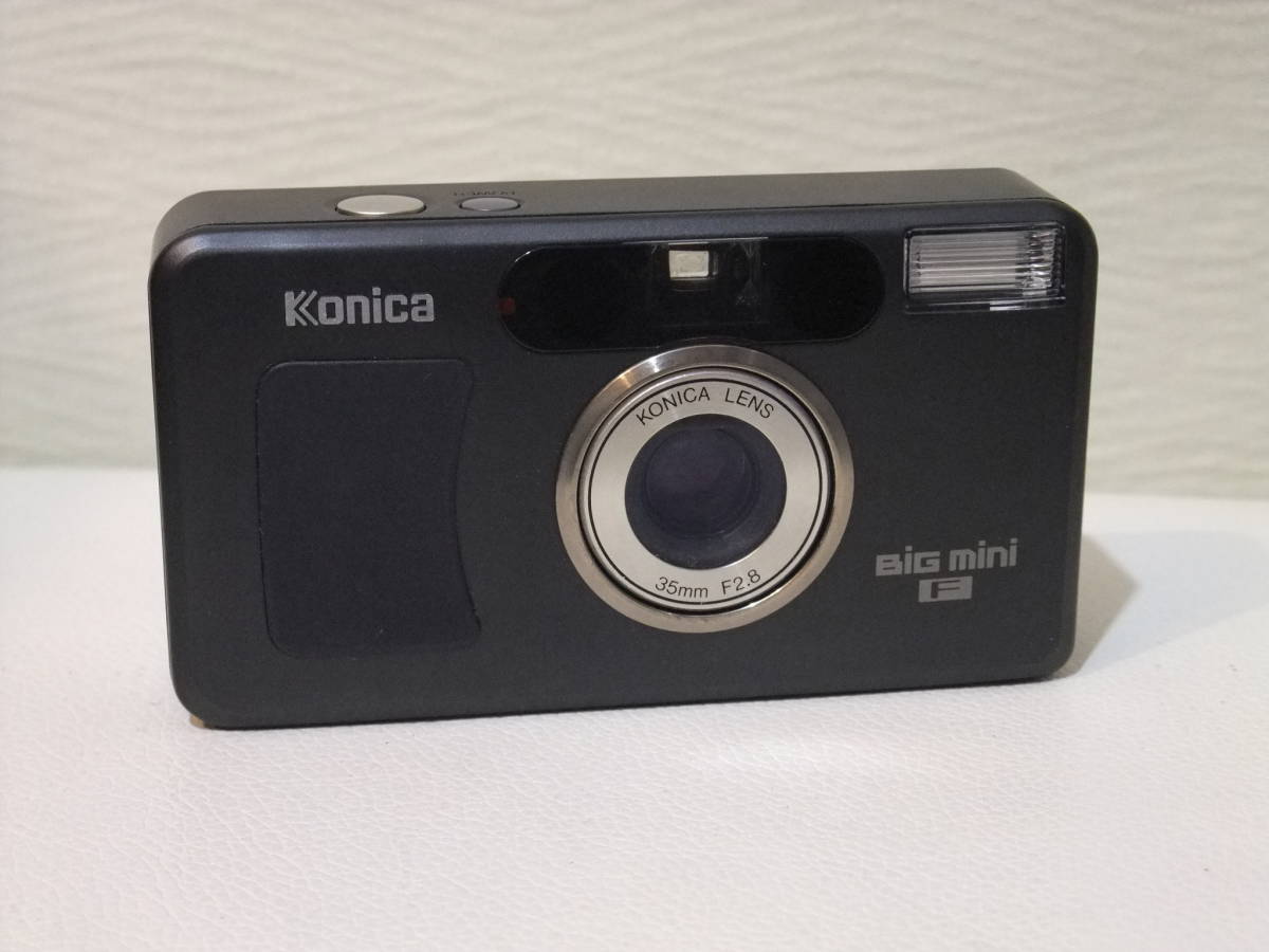 ☆撮影できました Konica Big mini F 35mm F2.8 レア チタンブラック
