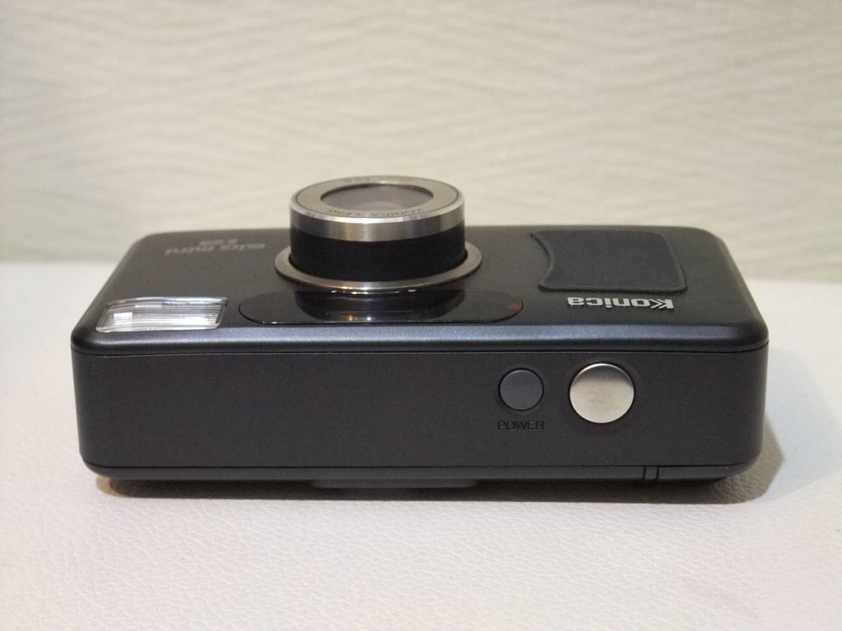 ☆撮影できました Konica Big mini F 35mm F2.8 レア チタンブラック