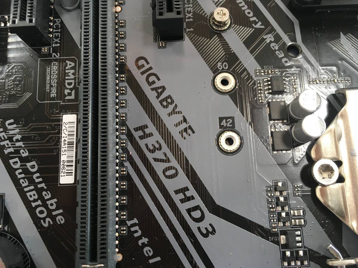 ジャック品】GIGABYTE マザーボード H370 HD3 (rev. 1.0)