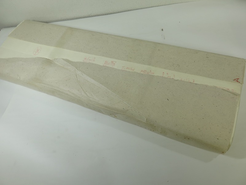 中国古宣紙　紅星碑　玉版綿料六尺夾宣　全紙未使用　100枚　80年代　唐紙　中国書道　書家　唐本4