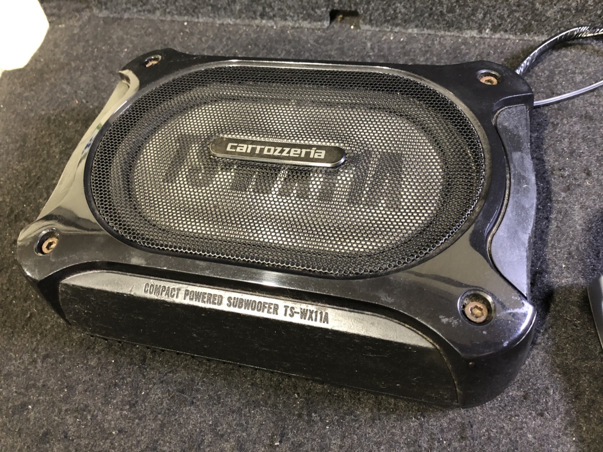 carrozzeria カロッツェリア TS-WX11A サブウーハー サブウーファー