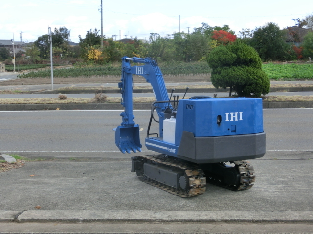 IHI ミニユンボ 完売 IS-10F 格安 現状渡し バックホー 果樹園向け IS