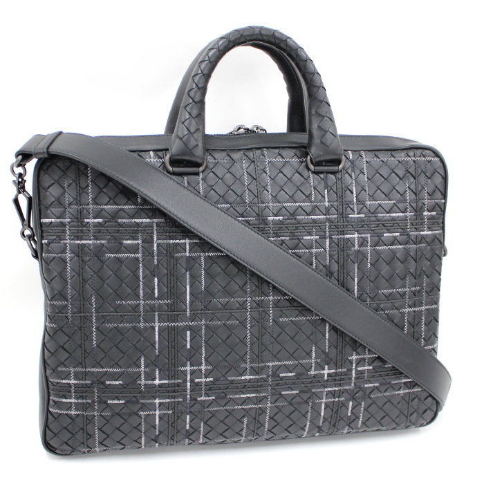 BOTTEGA VENETA ボッテガヴェネタ イントレチャート ブリーフケース