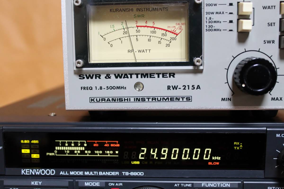 ケンウッド HF⁄50MHz TS-690S オートアンテナチューナー付