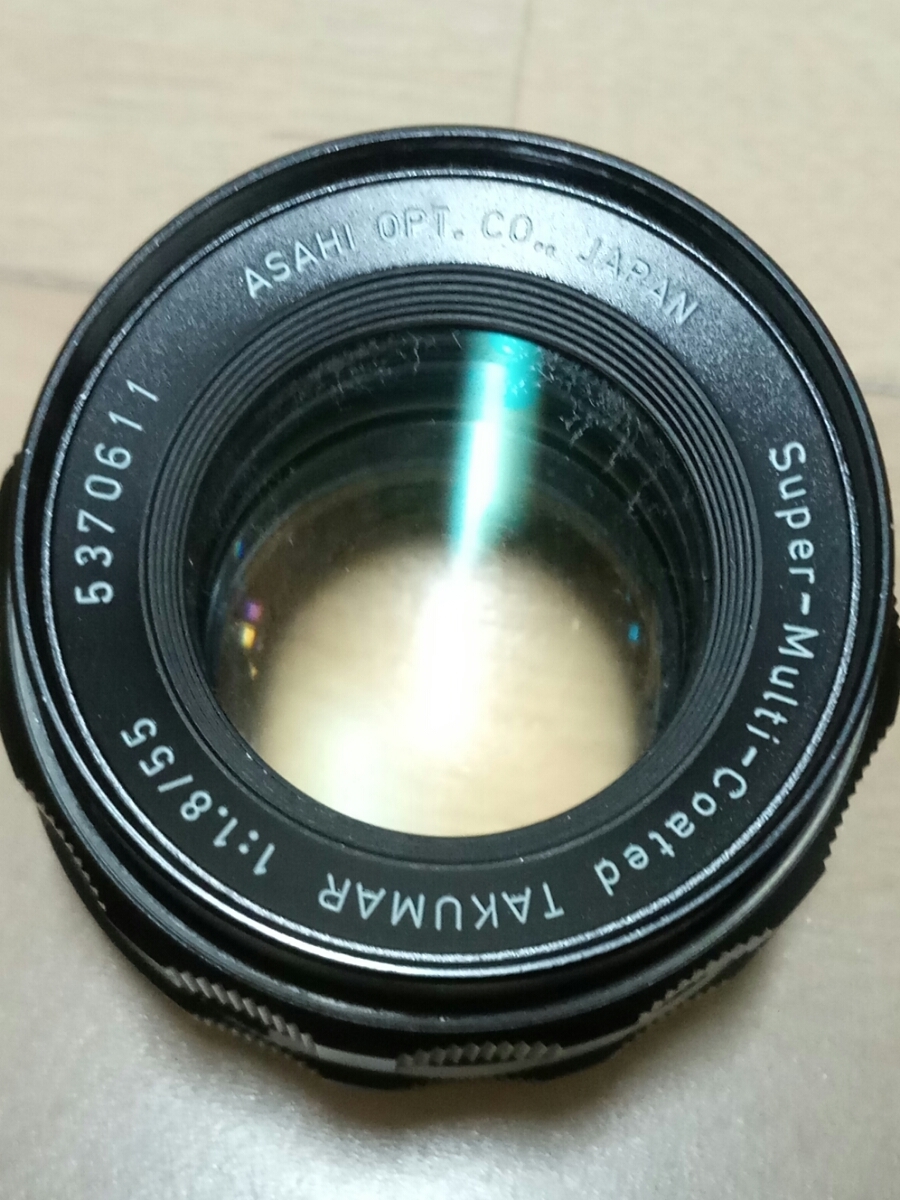 ペンタックス PENTAX SMC TAKUMAR 55mm F1.8 M42_2