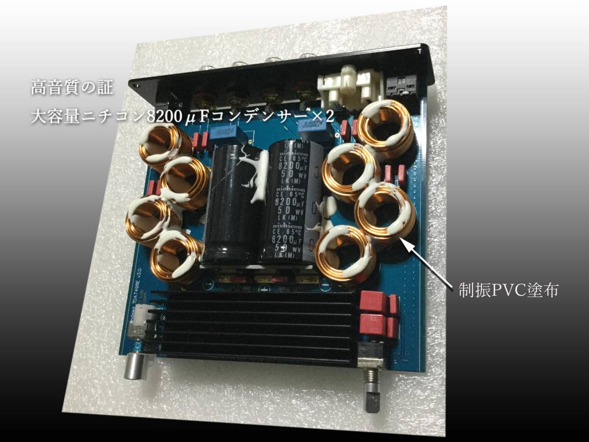 Indeed TDA7498E 中華デジアン最高音質 MKⅡJP Gold Black⁄Rich