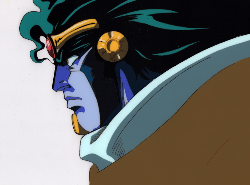 ジョジョの奇妙な冒険 OVA版 セル画 スタプラ 横顔アップ 動画付き