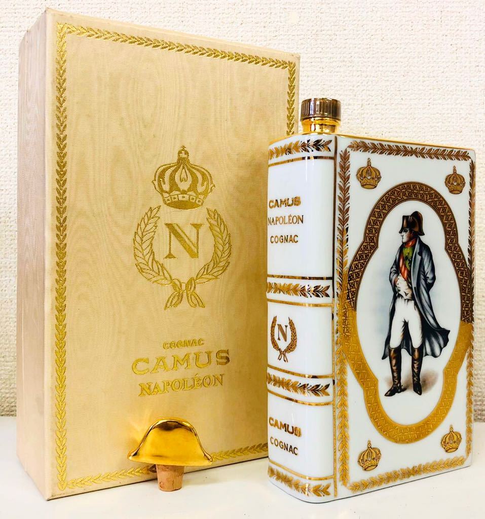 未開封 CAMUS NAPOLEON COGNAC カミュ ブック 白 ナポレオン