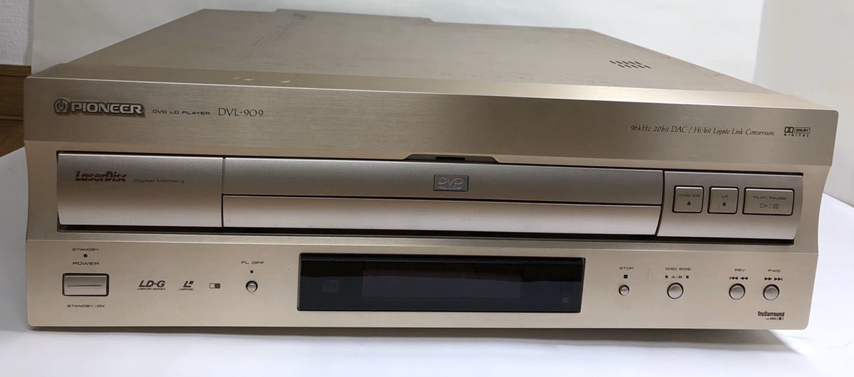 DVL-909 パイオニア Pioneer DVD LD LDプレーヤー プレーヤー リモコン 