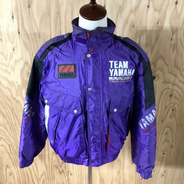 希少！パープル チームヤマハジャケット 繁く 