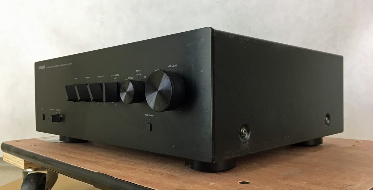 ☆ジャンク品☆プリメインアンプ A-S301 YAMAHA ヤマハ リモコン付き